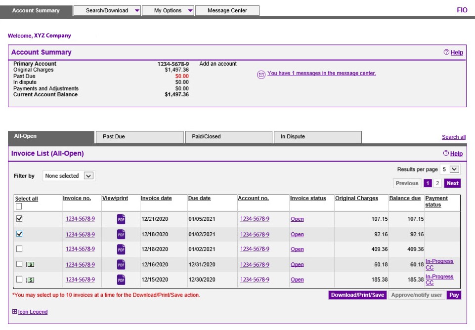 Guide for Managing FedEx Ground & Express Billing Online